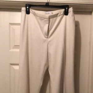 Beautiful white Calvin Klein dress pants
